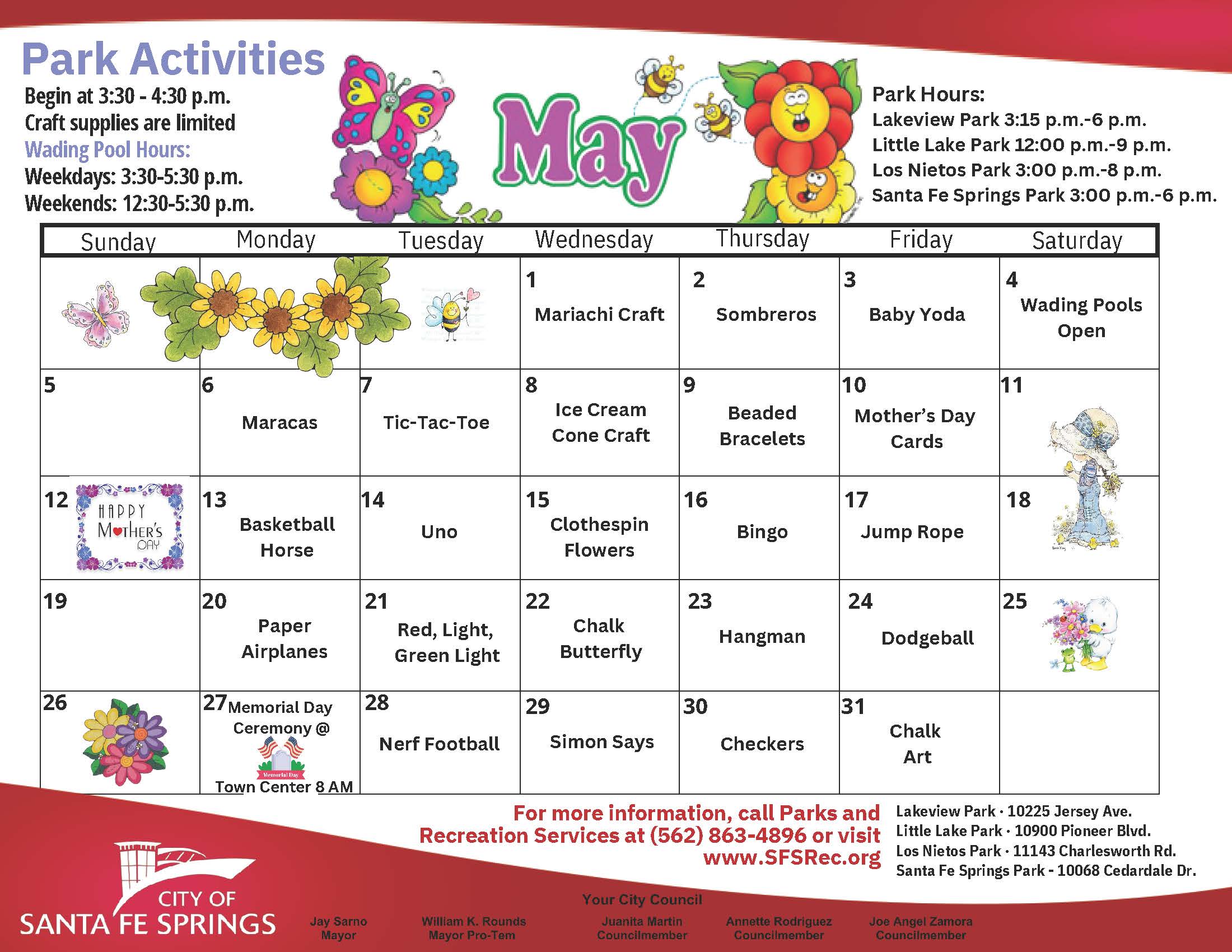 May 2024 Park Calendar  (1)